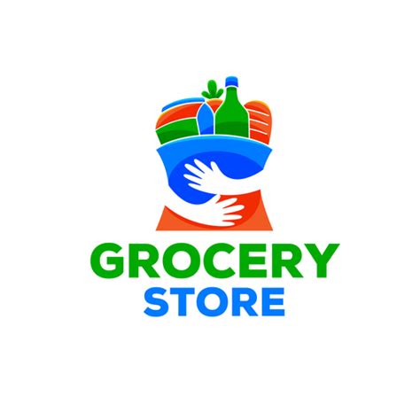 GROCERY STORE logo vector free download