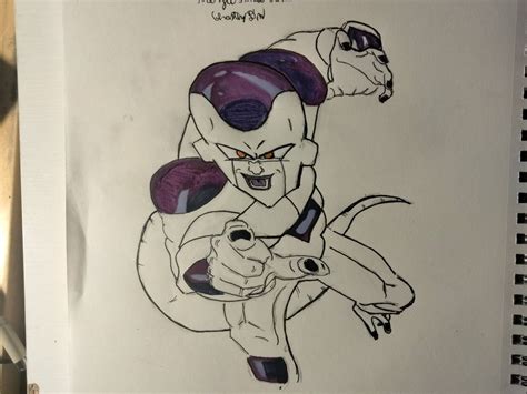 Frieza final form by sickandghastly66 on DeviantArt