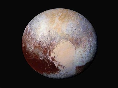 The icy haze of the Pluto atmosphere is a wondrous sight