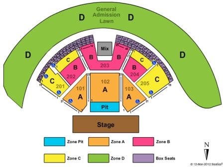 Gorge Amphitheatre Tickets and Gorge Amphitheatre Seating Charts - 2023 Gorge Amphitheatre ...