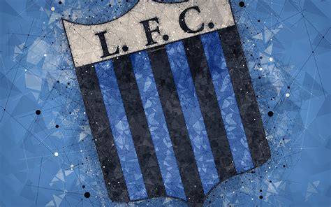 Liverpool Montevideo FC 4k logo geometric art Uruguayan football club ...