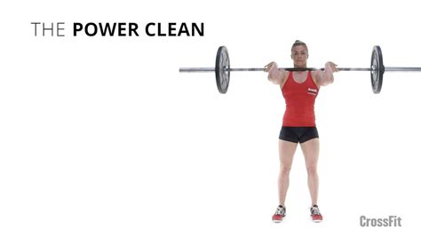 The Power Clean | Power clean, Crossfit power clean, Power clean workout