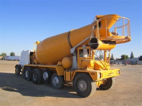 1988 Terex Advance 6-Axle Heavy Haul Concrete Mixer