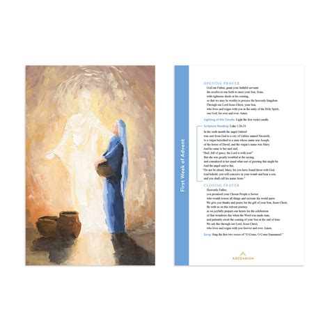 Rejoice! Advent Prayer Card Set – Ascension