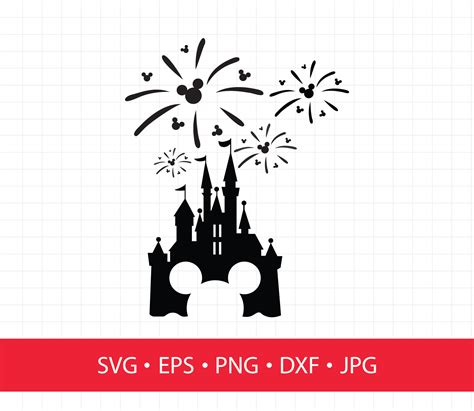 Free 61 Walt Disney World Castle Svg SVG PNG EPS DXF File