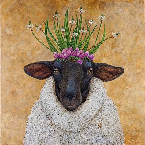 Embedded | Sheep art, Animal paintings, Whimsical art