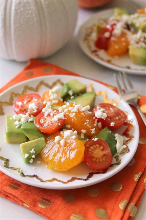 Mandarin Avocado Salad - The Kitchen Prep Blog