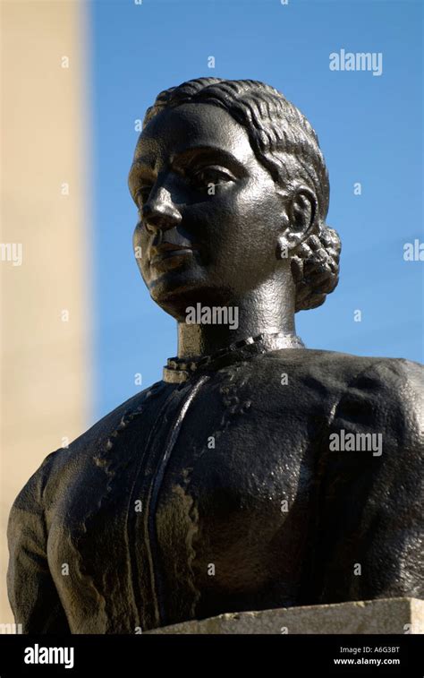 Bust of Maria Trinidad Sanchez, Colonial Zone, Santo Domingo, Dominican ...