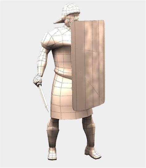 Roman Soldier 3D Model $10 - .unknown .max - Free3D