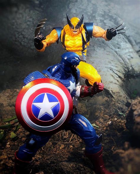 Adamantium Vs Vibranium continued... : r/ActionFigures