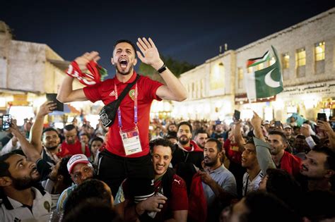 Moroccans celebrate 'historic' World Cup win over Spain - The Japan Times