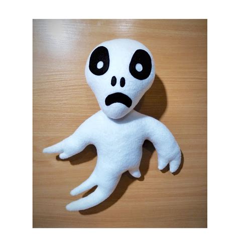 Alien Ghost Plush Inspired by Trevor Henderson Soft Toy - Etsy