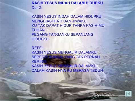 Lirik Lagu Kasih Yesus Indah Dalam Hidupku: Mengalami Kebahagiaan dalam Iman » TAB