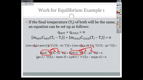 Final Equilibrium Temperature Equation - Tessshebaylo