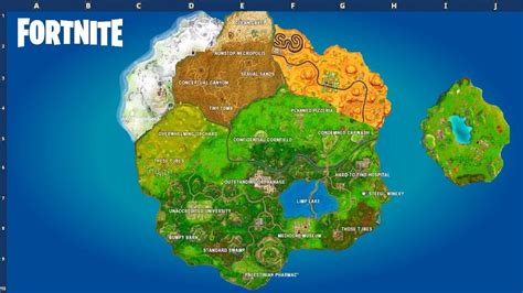 SEASON 8 MAP! (Fortnite: Battle Royale) - YouTube