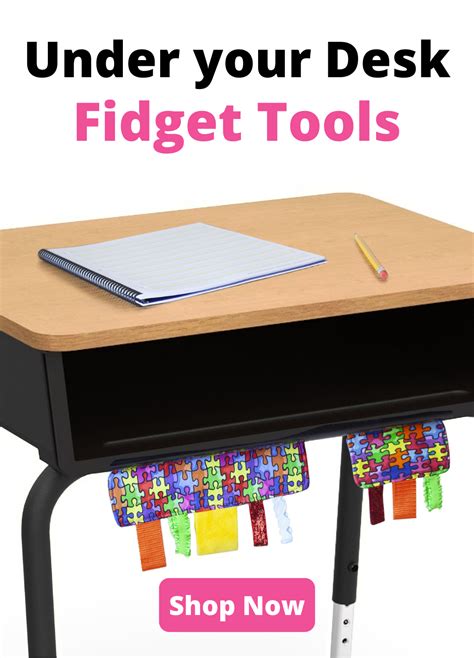 Under Your Desk Fidget Tools | Fidget tools, Desk, Fidgets