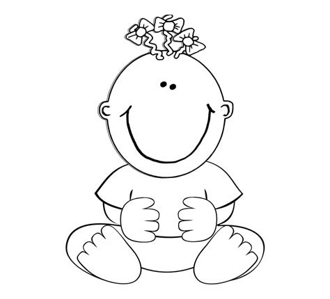 Baby Black And White Clipart Clipart Station | Images and Photos finder