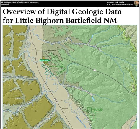 Battle Of Little Bighorn Map