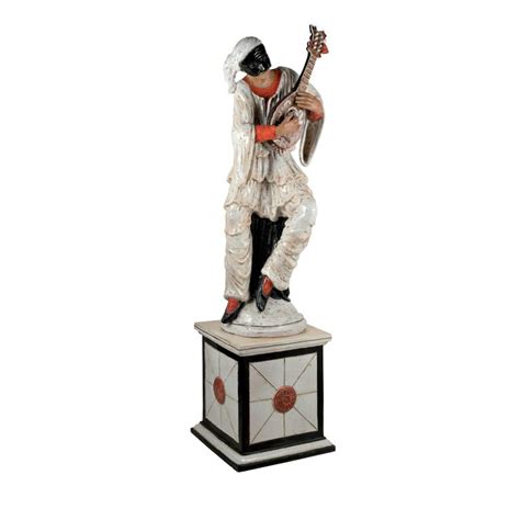 Pulcinella Statue by Ceccarelli For Sale at 1stdibs