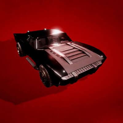 The Batman Batmobile 2022 - 3D Model by 3DModelDesigner