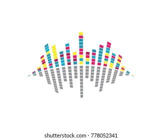 Sound Wave Vector White Background Stock Vector (Royalty Free) 2256658087 | Shutterstock