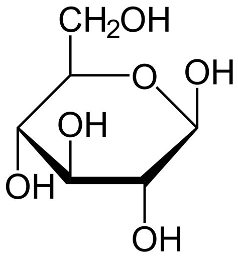 Beta Glucose Ring Structure