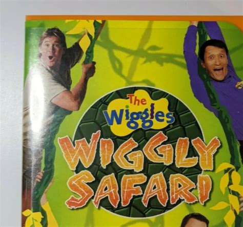 THE WIGGLES WITH Steve Irwin, Wiggly Safari, Crocodile Hunter étui rigide 2002 VHS EUR 10,62 ...