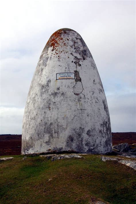 Alcock and Brown Landing Site Editorial Photo - Image of clifden, brown ...