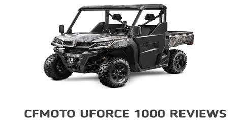 CFMOTO UForce 1000 Reviews | UTV's Speed, Accessories, Price