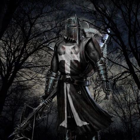 Knight Templar Crusader Wallpaper