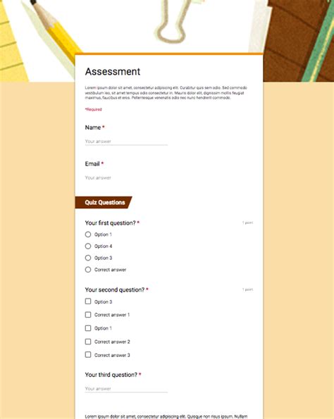 Best Google Forms Templates for Teachers – Teaching Resources Pro