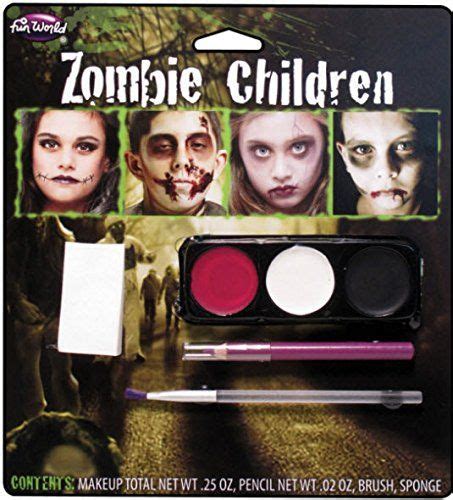 Zombie Make Up Kit Zombie Make Up Equipment Use this Equipment on your youngsters and turn out ...