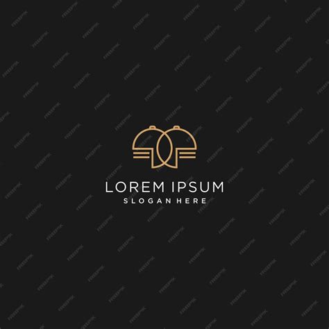 Premium Vector | Logo lorem ipsum slogan here design art template