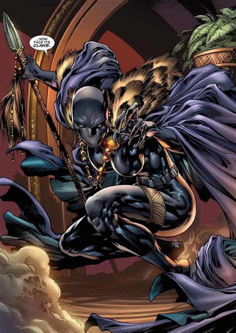 Shuri as the Black Panther | Marvel