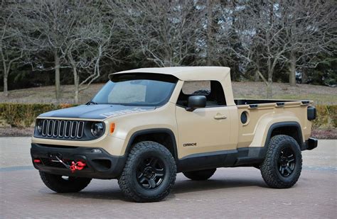 Jeep Comanche: así sería un Renegade pick up - Mega Autos