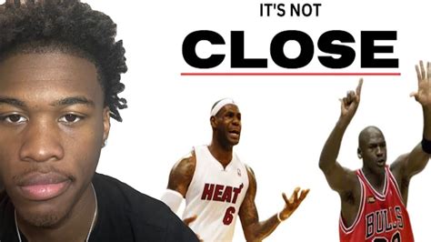 LEBRON FAN REACTION TO Jordan vs LeBron: The Most Pathetic Debate in ...