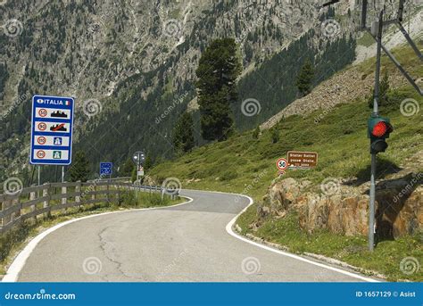 Austrian Italian border stock image. Image of austrian - 1657129