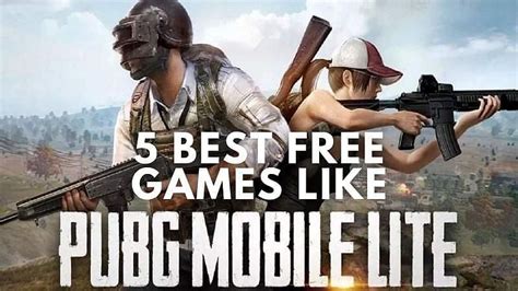 5 best games like PUBG Mobile Lite for 2GB RAM smartphones