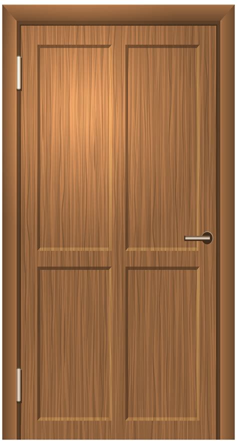 Wooden Door Clipart