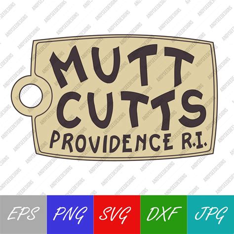 Mutt Cutts Logo From Dumb & Dumber SVG, Instant Digital Download SVG, EPS, Png, Jpeg, Dxf, Lloyd ...