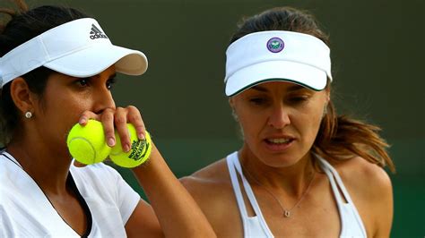 Martina Hingis reaches Wimbledon women's, mixed doubles finals ...