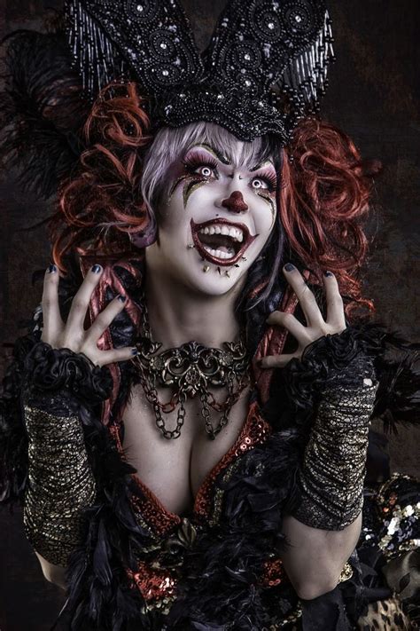 Creepy carnival, Halloween makeup, Halloween make