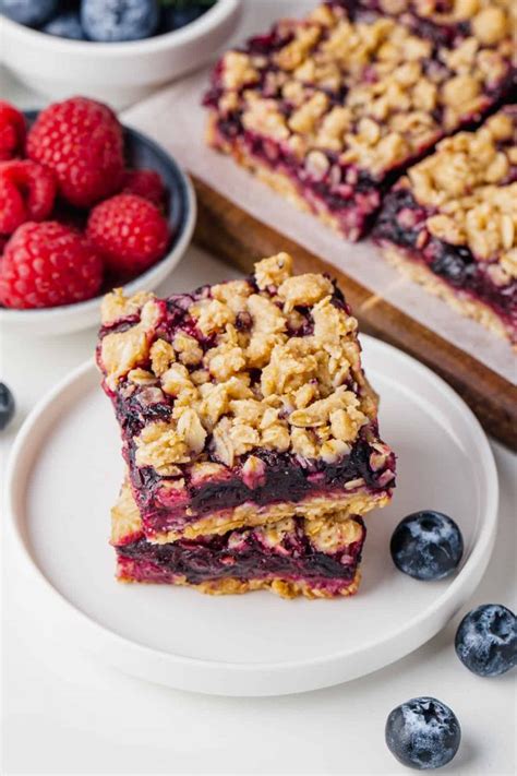 Berry Bars (super easy! regular or gluten-free/vegan) - Texanerin Baking