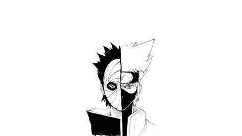 Naruto Wallpaper 1920x1080 Black And White