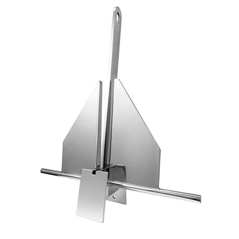 Stainless Steel 316 Boat Docking Super Hooker Anchor Danforth Fluke Anchor for Pontoon, Sailboat ...