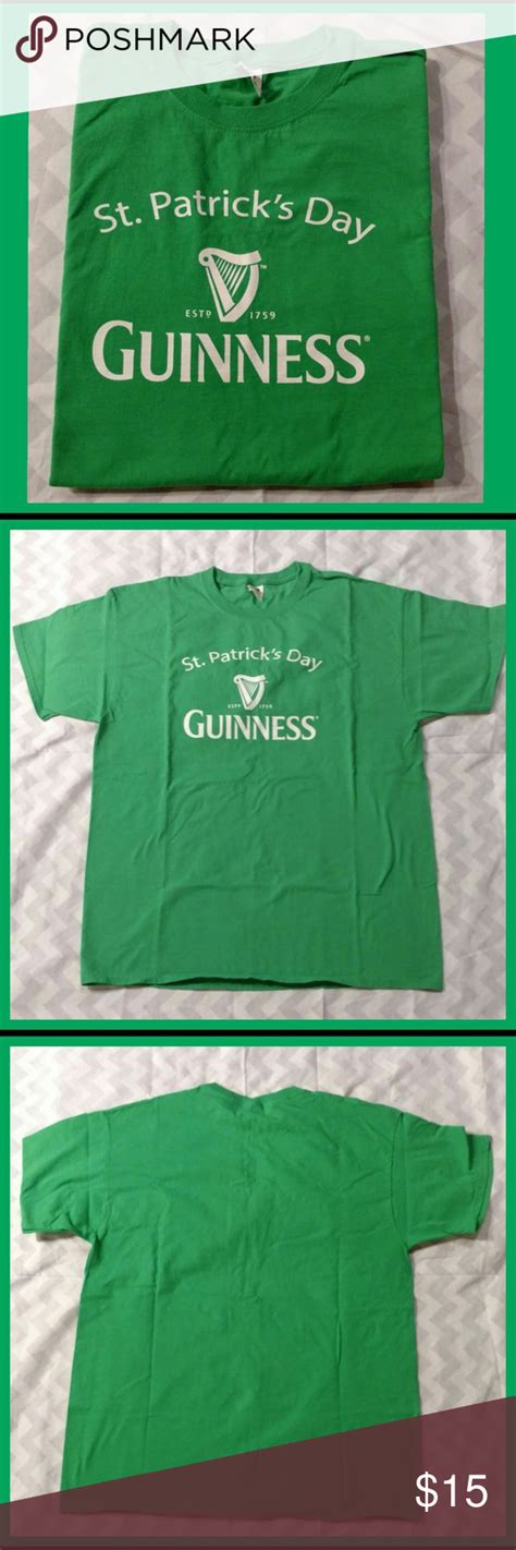 NWOT. Guinness St. Patrick's Day Tee-shirt | Tee shirts, Clothes design ...