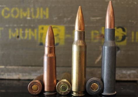 far zero. Comparison of cartridges of caliber 7,62x54R and .308 Winchester