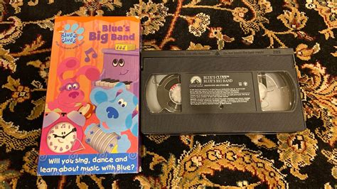 Opening To Blue's Clues Blue's Big Band 2003 VHS - YouTube