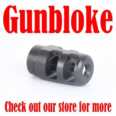 Muzzle Brake Compensator Glock G22 G23 "THE NULLIFIER" - 9/16x24 GUNBLOKE | eBay