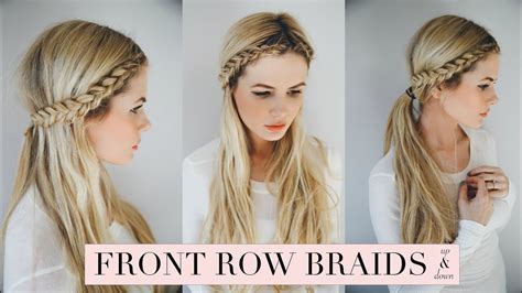 TUTORIAL | Front Row Braid - YouTube